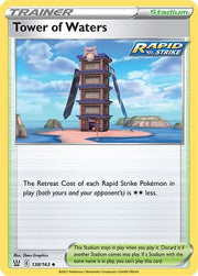 Tower of Waters 138/163  SWSH05 Battle Styles - Uncommon