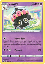 Claydol 058/163  SWSH05 Battle Styles - Rare