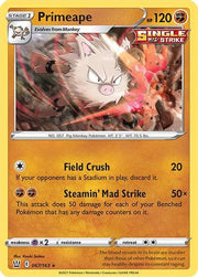 Primeape 067/163  SWSH05 Battle Styles - Rare