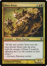 Rhox Brute (ARB-059) - Alara Reborn Foil