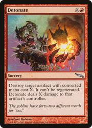 Detonate (MRD-088) - Mirrodin Foil