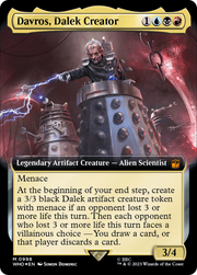 Davros, Dalek Creator (WHO-998) - Doctor Who: (Extended Art) Foil