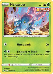 Heracross 006/198  SWSH06 Chilling Reign - Common