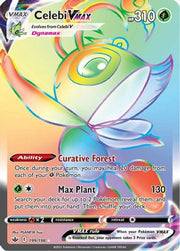 Celebi VMAX (Secret) 199/198  - Holofoil SWSH06 Chilling Reign - Secret Rare