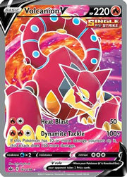 Volcanion V (Full Art) 162/198  - Holofoil SWSH06 Chilling Reign - Ultra Rare