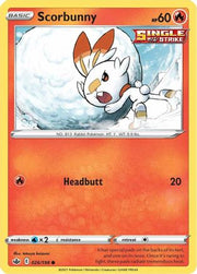 Scorbunny 026/198  SWSH06 Chilling Reign - Common