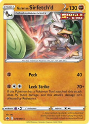 Galarian Sirfetch'd 079/198  SWSH06 Chilling Reign - Rare