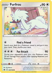 Furfrou 126/198  SWSH06 Chilling Reign - Common