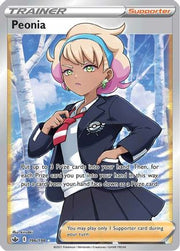 Peonia (Full Art) 196/198  - Holofoil SWSH06 Chilling Reign - Ultra Rare