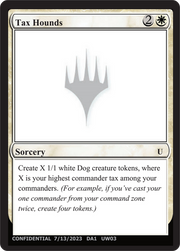 Tax Hounds (UNK-UW03) - Unknown Event