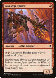 Lavastep Raider (BFZ-147) - Battle for Zendikar Foil