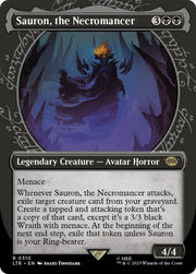 Sauron, the Necromancer (LTR-310) - The Lord of the Rings: Tales of Middle-earth: (Showcase) (Borderless)