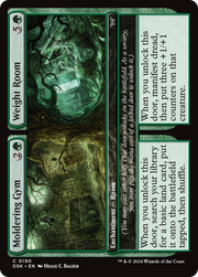 Moldering Gym // Weight Room (DSK-190) - Duskmourn: House of Horror Foil