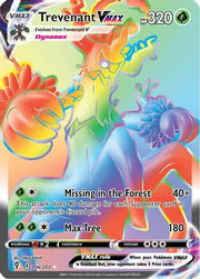 Trevenant VMAX (Secret) 206/203  - Holofoil SWSH07 Evolving Skies - Secret Rare