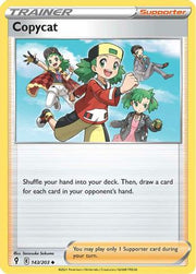 Copycat 143/203  - Reverse Holofoil SWSH07 Evolving Skies - Uncommon