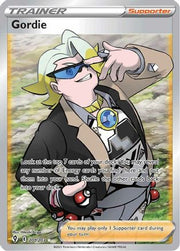 Gordie (Full Art) 201/203  - Holofoil SWSH07 Evolving Skies - Ultra Rare