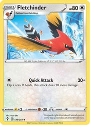 Fletchinder 139/203  SWSH07 Evolving Skies - Uncommon