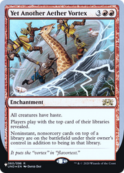 Yet Another Aether Vortex (LIST-032) - The List (Unfinity Foil Edition) Foil