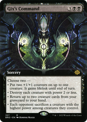 Gix's Command (BRO-327) - The Brothers' War: (Extended Art) Foil