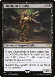 Champion of Dusk (VOC-124) - Crimson Vow Commander