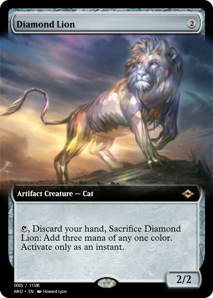Diamond Lion (PRM-91371) - Magic Online Promos