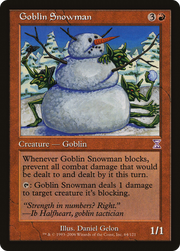 Goblin Snowman (TSB-064) - Time Spiral Timeshifted