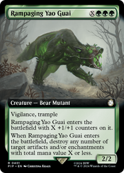 Rampaging Yao Guai (PIP-401) - Fallout: (Extended Art) Foil