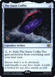The Stasis Coffin (PRE-245S) - The Brothers' War Promos Foil