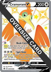 Cramorant V SWSH086  - Holofoil Jumbo Cards - Promo