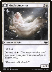 Kindly Ancestor // Ancestor's Embrace (VOW-022) - Innistrad: Crimson Vow: (Double Faced Transform)