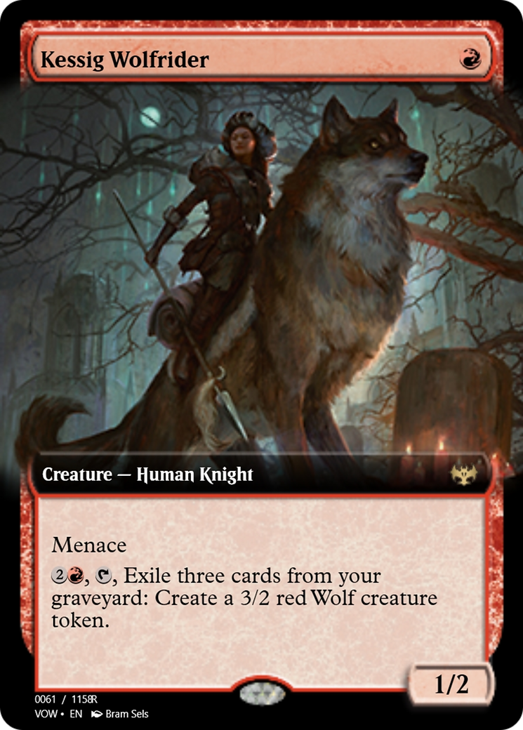 Kessig Wolfrider (PRM-95361) - Magic Online Promos