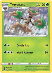 Trevenant 017/264  - Reverse Holofoil SWSH08 Fusion Strike - Uncommon
