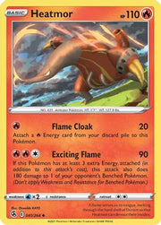 Heatmor 041/264  SWSH08 Fusion Strike - Uncommon