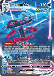 Inteleon VMAX (Alternate Art Secret) 266/264  - Holofoil SWSH08 Fusion Strike - Secret Rare