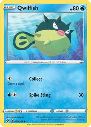 Qwilfish 060/264  - Reverse Holofoil SWSH08 Fusion Strike - Common