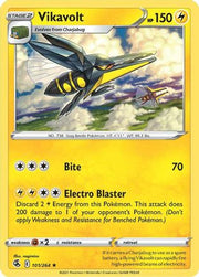 Vikavolt 101/264  SWSH08 Fusion Strike - Rare