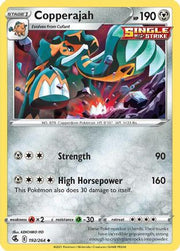 Copperajah 192/264  - Reverse Holofoil SWSH08 Fusion Strike - Uncommon