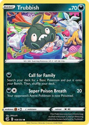 Trubbish 168/264  SWSH08 Fusion Strike - Common