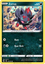 Zorua 170/264  SWSH08 Fusion Strike - Common