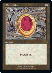 Mox Ruby (30A-558) - 30th Anniversary Edition