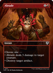 Abrade (INR-311) - Innistrad Remastered (Borderless) Foil