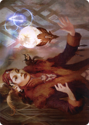 Misfortune Teller // Misfortune Teller (ASNC-058) - New Capenna Art Series (Borderless) Foil
