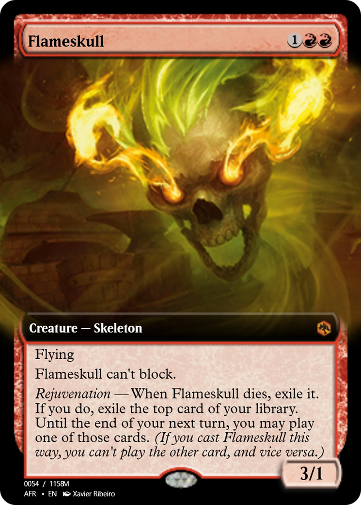 Flameskull (PRM-92724) - Magic Online Promos Foil