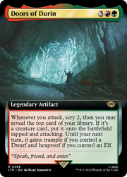 Doors of Durin (LTR-368) - The Lord of the Rings: Tales of Middle-earth: (Extended Art) Foil
