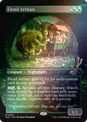 Fiend Artisan (SLD-1645) - Secret Lair Drop (Borderless) Foil