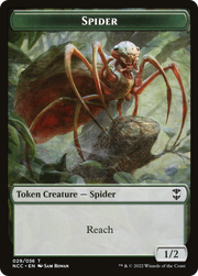 Spider (TNCC-029) - New Capenna Commander Tokens