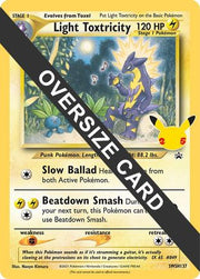 Light Toxtricity SWSH137  Jumbo Cards - Promo