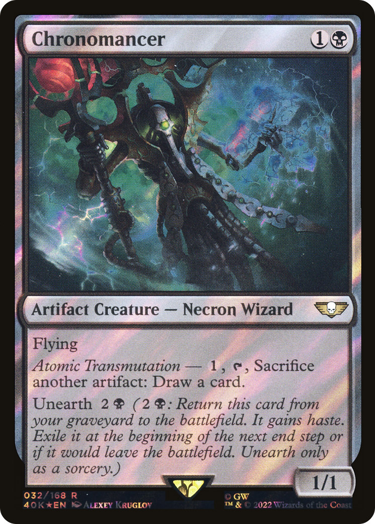 Chronomancer (40K-032) - Warhammer 40,000 Commander Foil