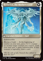 Venat, Heart of Hydaelyn // Hydaelyn, the Mothercrystal (FIN-039) - FINAL FANTASY Foil