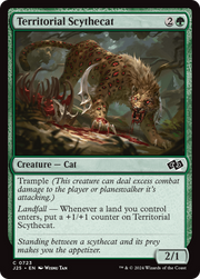 Territorial Scythecat (J25-723) - Foundations Jumpstart